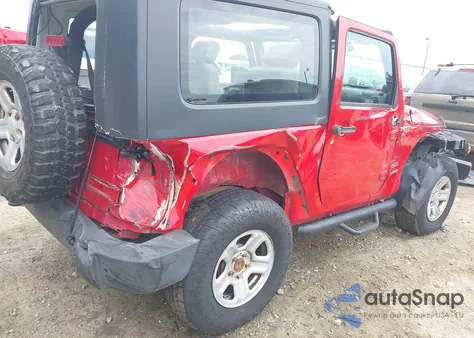2010 Jeep Wrangler Sport from USA, damaged, VIN 1J4AA2D10AL100299